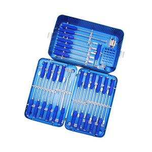 Instruments orthopédiques : Kit d'instruments manuels pour cage cervicale en acier inoxydable de qualité supérieure pour chirurgie osseuse - Product Image 6