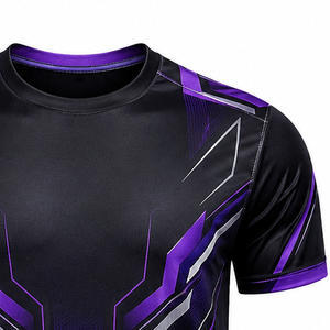 Ensemble de t-shirt et short de course pour homme, léger, respirant, anti-transpiration, vêtements de sport athlétiques, tenue d'entraînement de gym - Product Image 6