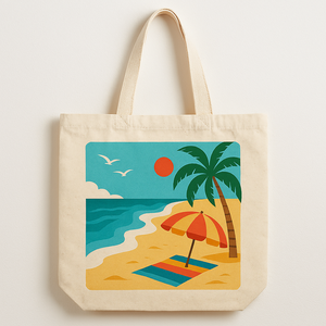 Bolsa de compras reutilizable ecológica de alta calidad y gran capacidad, bolsas de algodón al por mayor, bolsa con logotipo personalizado serigrafiado - Product Image 5