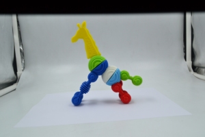 Figura de Jirafa de Safari Animal Divertido, Juguete Coleccionable de PVC/ABS, Regalo Educativo para Niños Mayores de 3 Años, Marca PLASTECH - Product Image 2