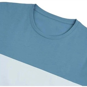 เสื้อยืดแฟชั่นใหม่สำหรับผู้ชาย ย้อมสีแบบ Garment Dyed ผ้าฝ้าย 100% เป็นมิตรกับสิ่งแวดล้อม ระบายอากาศได้ดี ทนทาน ขายดี เป็นที่นิยม น้ำหนักเบา - Product Image 6