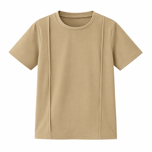 Ensemble de vêtements pour garçons kaki, t-shirt décontracté, pantalon de jogging, tenue à manches courtes, vêtements pour enfants pour l'automne et l'hiver - Product Image 2