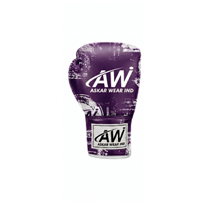 Askar Wear Ind Boxing <b>Gloves</b> <b>12</b> <b>Oz</b> PU Leather Lace-up Breathable Full Finger Adult Training Gear - Product Image 2