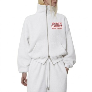 Comprar al por mayor: Conjunto de sudadera con capucha y pantalones de chándal informales de algodón polar de primera calidad para mujer - Product Image 1