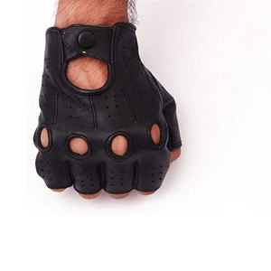 FITME SPORTS 2025 Professional Driving <b>Gloves</b> High Quality Breathable Anti-Slip Leather Waterproof Touchscreen Compatible - Product Image 4