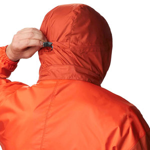 Veste coupe-vent pour homme la plus vendue, style urbain, en toile, à capuche, col montant, vente en gros - Product Image 6
