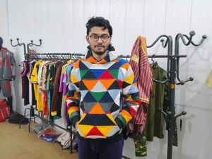 Men's Heavyweight Cotton <b>Oversize</b> for Puff Print <b>Hoodie</b> & Sweatshirt High Quality <b>Black</b> Line for Winter - Product Image 5