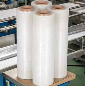 Rollo de Film Estirable Industrial LLDPE Personalizable al por Mayor para Envoltura de Embalaje y Logística - para Envasado de Leche, Alimentos y Ensaladas - Product Image 6