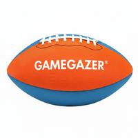 Ballon de football américain classique personnalisé de haute qualité, cousu à la machine, léger, durable, modèle Game Gazer Industries
