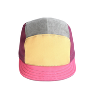 Vente en gros coloré 5 panneau à bord court unisexe casquette de baseball pour le skate voyage et style de vie marques Injae Vina OEM ODM