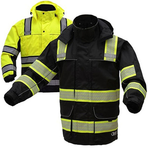 Hi-Vis Workwear <b>Jacket</b> Reflective Safety <b>Jacket</b> for Construction & Road <b>Workers</b> - Product Image 4