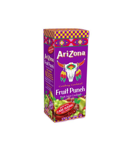 En stock – Boisson fruitée diététique de la collection Premium Arizona US, 22 oz, Punch aux fruits avec sucre, prêt à consommer - Product Image 2