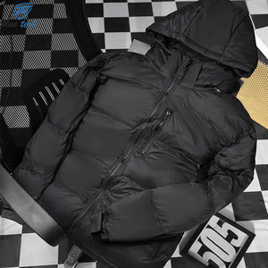 Men’s Hooded Puffer <b>Jacket</b> Winter Warm Quilted Coat Lightweight Insulated Windproof Outdoor Casual Fashion <b>Jacket</b> Wholesale - Product Image 2