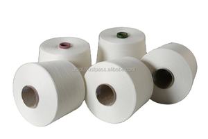 Fil de coton pur NE 16s/1 cardé pour le tissage, le tricot, tissu écologique antibactérien, traitement lisse, qualité fiable - Product Image 4