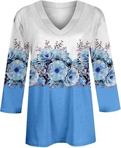 T-shirt décontracté pour femme à col rond et dentelle, coupe ajustée, 100 % coton écologique, manches courtes, été 2026 - Product Image 2