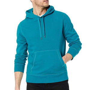 Sweat à capuche personnalisé avec logo pour homme, qualité supérieure, 100% coton, style streetwear, sweat à capuche thermique en coton mélangé pour homme - Product Image 6