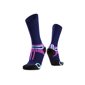 Custom <b>Wool</b>/Nylon Crew <b>Socks</b>-Eco-Friendly & Breathable Solid Pattern for Men's Casual & Athletic Use - Product Image 3