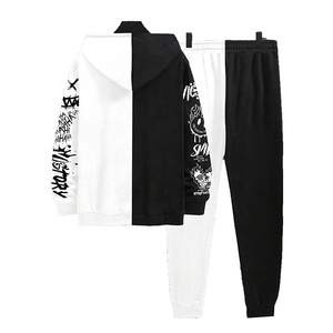 ชุดวอร์มแฟชั่นลำลองคุณภาพสูง เสื้อฮู้ดดี้และกางเกงขายาว ออกแบบเองได้ สำหรับออกกำลังกาย วิ่งจ๊อกกิ้ง ชุดกีฬา สำหรับทุกเพศ - Product Image 3