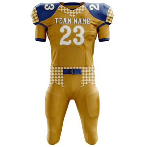 Équipement d'entraînement de football américain en cuir PU, taille officielle américaine, manches courtes - Product Image 1