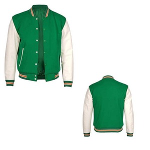 Chaqueta Varsity de Lana para Hombre, Diseño Exclusivo, Ropa Masculina Tallas Grandes, Chaqueta Universitaria Lettermen - Product Image 6