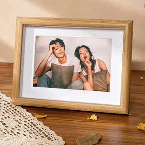 Rotatable <b>Wooden</b> <b>Photo</b> <b>Frame</b> with Unique Design for Home Hotel Restaurant Office Decoration - Product Image 1