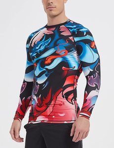 Custom Full Sublimation Rashguard Men Women Long Sleeve <b>UV</b> Protection Swimwear Wholesale OEM Sportswear OEM Wholesale - Product Image 3