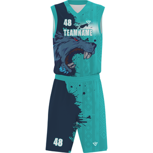 Ensemble de maillot de basket-ball personnalisé pour hommes, sans manches, à séchage rapide, respirant, en polyester, uniforme sportif, maillot d'entraînement d'équipe et short - Product Image 1
