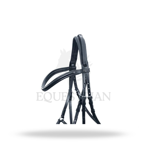 บังเหียนอ็อคแลนด์แบบเต็มขนาดสำหรับขี่ม้าแบบอังกฤษ เพื่อความสบายของม้า - Product Image 4