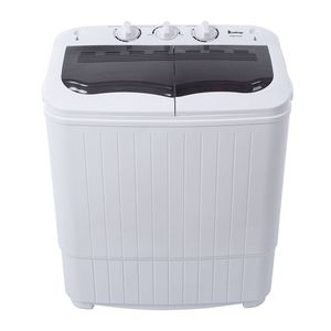 Pompa di Scarico Compatta a Doppia Vasca per Lavatrici XPB35 188S 14.3(7.7 6.6) libbre Semiautomatica con Coperchio Grigio - Product Image 2