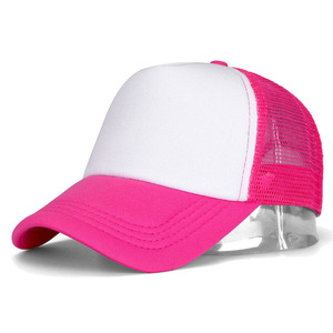 Promotional Gift 5 Panel Sport Foam Mesh Gorras Gorros Polyester Trucker <b>Hat</b> - Product Image 3