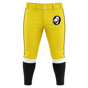 Yellow and <b>Black</b> Baseball Jacket and <b>Pants</b> Set Full Sleeve Button Up Top with Matching <b>Pants</b> Professional Baseball Team Gear - Product Image 4