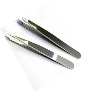 Kit de pinces à cils en acier inoxydable de haute qualité pour l'extension de faux cils, outils professionnels de soins de beauté - Product Image 2