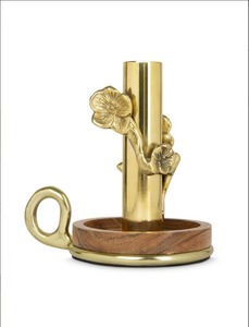 Pot à bougie cylindrique en pierre, motif marbre naturel, résistant à la chaleur, décoration d'intérieur - Product Image 2
