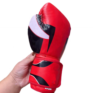 Guantes de Boxeo de Cuero de Primera Calidad, Cómodos y Transpirables, con Cierre de Velcro, para Entrenamiento de Adultos Unisex - Product Image 4