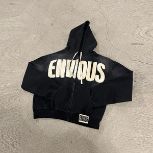 Men Printed Distressed <b>embroidery</b> Hoodie Sweat Suit <b>Sets</b> Sun Fade Oversized Tracksuits for men 100% Cotton For Winter - Product Image 3