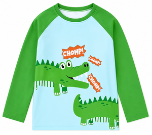 <b>Boys</b> Short Sleeve Swimwear Shirt Quick Dry Comfortable Beach Clothing Kids Swim Performance Shirt for <b>Boy</b> Lightweight Water Tees - Product Image 2