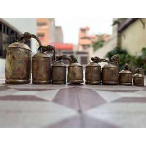 Luxury Vintage Iron <b>Cow</b> <b>Bell</b> with Decorative Farm <b>Bell</b> for Rustic Weddings Home Interior and Garden Decor Use Available for Sale - Product Image 4