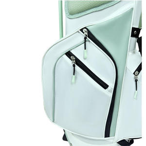 Sac de golf de luxe en cuir PU imperméable, léger, pliable, grande capacité pour hommes et femmes, design élégant - Product Image 5