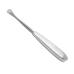 Instrumento Quirúrgico Veterinario Ortopédico: Elevadores de Hueso de Acero Inoxidable de Doble Cabeza y Bisturí Manual - Product Image 2