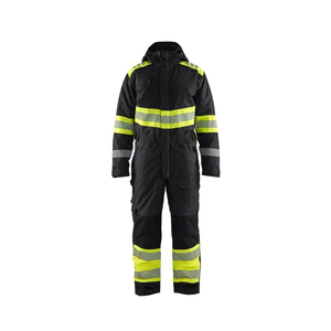 lightweight breathable polyester polyester reflective safety coverall good quality Construction custom logo Resistant Coverall - Product Image 1