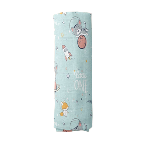 Customized 100% Cotton Muslin Baby <b>Swaddle</b> <b>Blanket</b> Towel Newborn OEM ODM Low MOQ Wholesale Direct Factory Made in India - Product Image 4