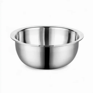 304 Stainless Steel <b>Eco</b>-Friendly Modern Polished Mixing Bowls with Handle and Pour Spout for <b>Egg</b> Baking and Cooking - Product Image 4