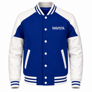Fabricantes de Chaquetas Letterman OEM al por Mayor, Chaqueta Varsity Bordada con Apliques de Chenille, Chaquetas de Invierno Vintage Personalizadas de Béisbol - Product Image 3