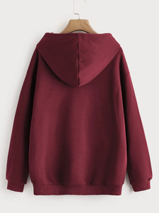 Daily Wear <b>Women</b> Pullover <b>Hoodie</b> Made with <b>Soft</b> Fabric Offers Comfortable Fit Warm Feel <b>Women</b> Pullover <b>Hoodie</b> for Winter Season - Product Image 3