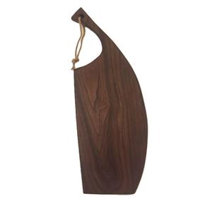 Tabla de Cortar Clásica de Madera de Mango para Preparación en la Cocina del Hogar, Superficie Resistente con Asa, Ideal para Cortar Queso, Carne y Pan - Product Image 6