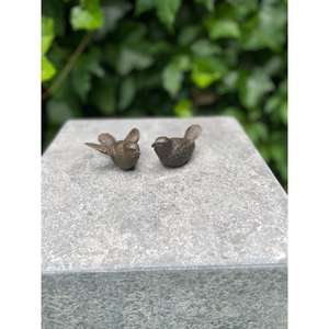 Coffrets cadeaux, ornements en bronze en forme de petits oiseaux, artisanat en métal pour la décoration de table, comptoir, jardin - Product Image 3