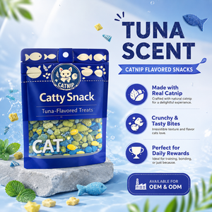 Nourriture pour chats OEM à la catnip |   Croquettes sèches de qualité supérieure pour les marques de produits pour animaux de compagnie en marque blanche - Product Image 3