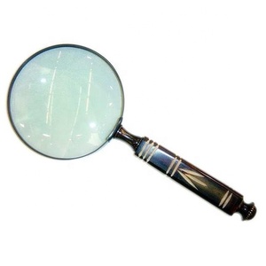 2025 nuevo diseño lupas de cristal de ojo Metal Vintage artesanía india con color bronce antiguo buena calidad al por mayor - Product Image 3