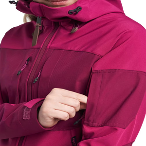 Chaqueta Softshell para Mujer, Impermeable, Cortavientos, Transpirable, con Capucha, para Senderismo al Aire Libre, Venta al Por Mayor OEM - Product Image 6