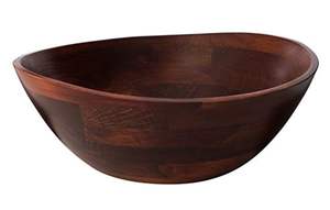 Tazón de madera para servir, para una experiencia gastronómica de alta gama, que ofrece durabilidad con un acabado de textura lujosa. - Product Image 6